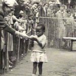 an-african-girl-is-actually-part-of-a-zoo-a-human-zoo-in-belgium-1958