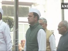 कांग्रेस का 133वां स्थापना दिवस आज, राहुल गांधी ने पहनी नेहरू वाली टोपी|