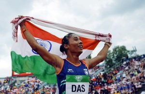 400 मीटर की स्पर्धा में हिमा दास ने गोल्ड जीत रचा इतिहास, ऐसा करने वाली भारत की पहली खिलाड़ी बनी