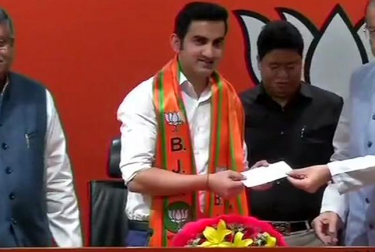 BJP में शामिल हुए पूर्व क्रिकेटर गौतम गंभीर, दिल्ली से लड़ सकते हैं लोकसभा चुनाव