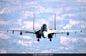 भारतीय सीमा में घुसने की कोशिश करने वाले पाकिस्तानी ड्रोन को सुखोई-30 ने मार गिराया