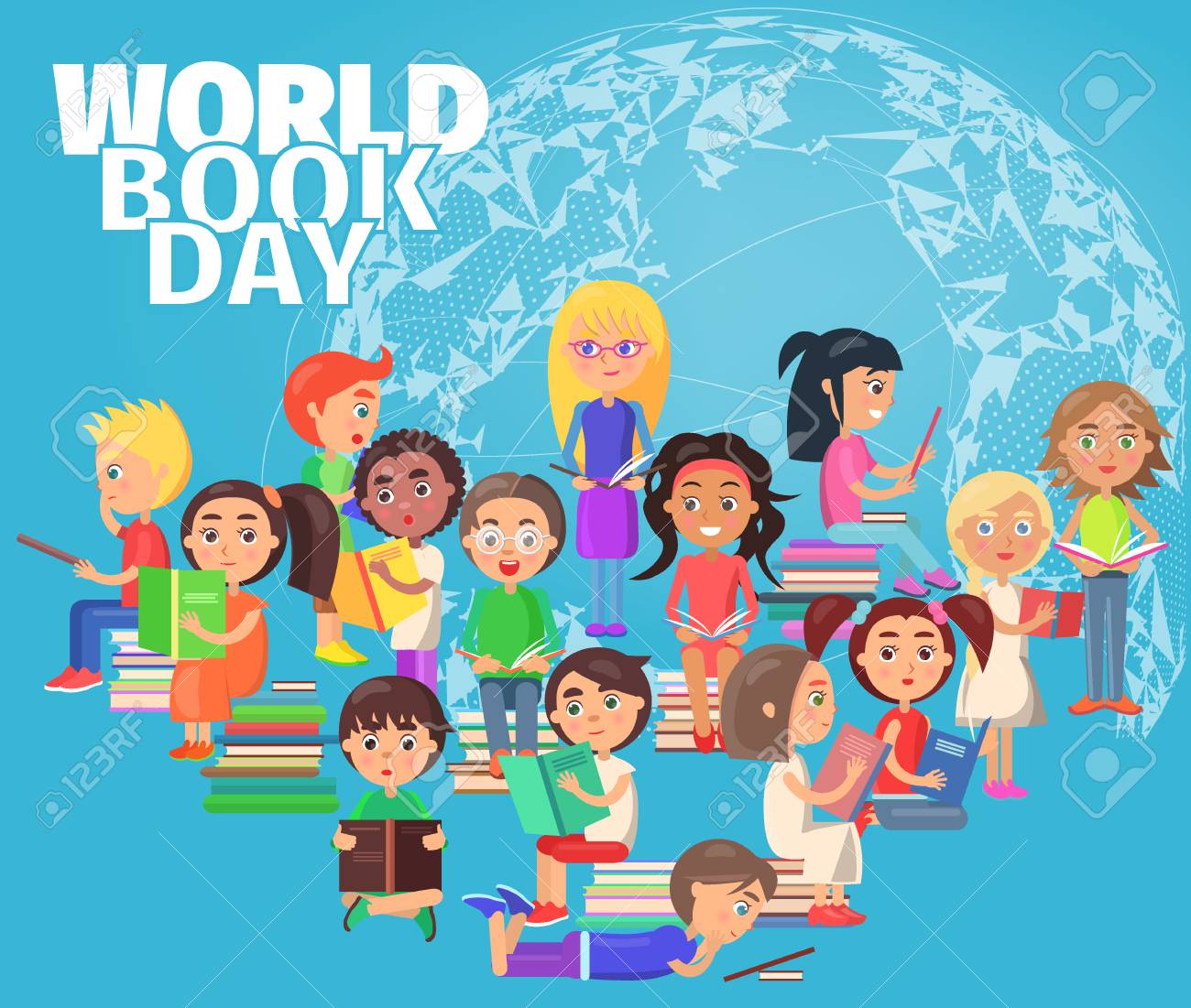 World Book Day 2019 Poster, Slogan, Images