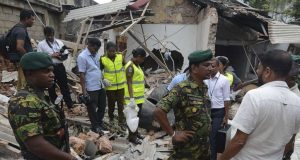 श्रीलंका के पुगोडा शहर में सुनी गई धमाके की आवाज