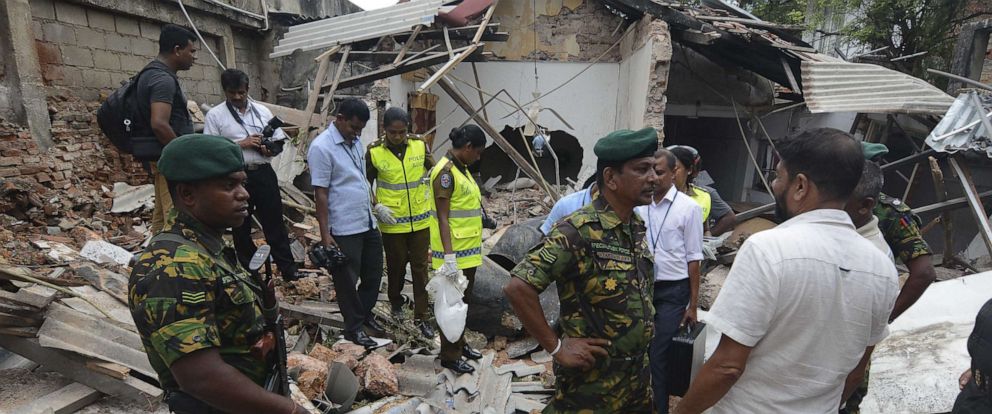 श्रीलंका के पुगोडा शहर में सुनी गई धमाके की आवाज