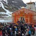 kedarnath temple door open for pilgrim