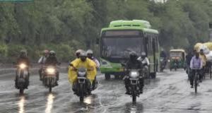 weather chances of storm rain and hail fall in delhi and surrounding areas