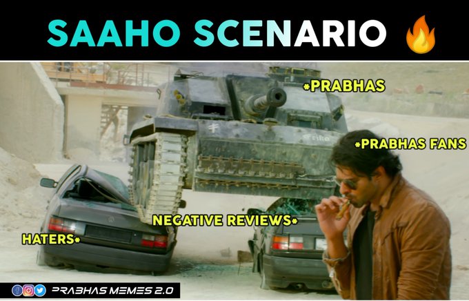 Saaho Movie Memes: सोशल मीडिया पर लोग फिल्म 'साहो' देखकर कुछ इस अंदाज उड़ा रहे है मजाक