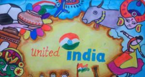 राष्ट्रिय एकता दिवस स्लोगन, पोस्टर 2023 | National Unity Day Slogan, Poster, Banner, Ekta Diwas Drawing, Painting for school college competition dot pictures