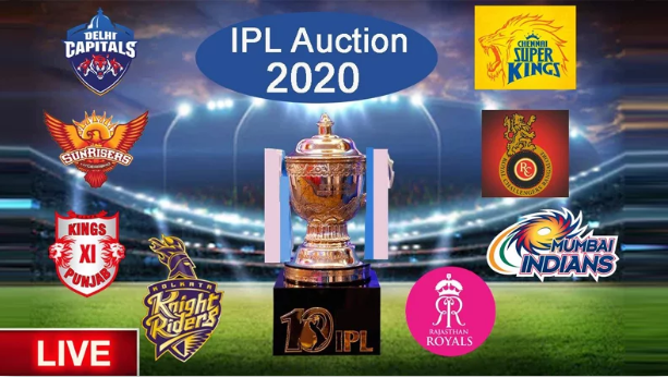 IPL Auction 2020 Live Updates: आईपीएल ऑक्शन Live Streaming Video, Players List