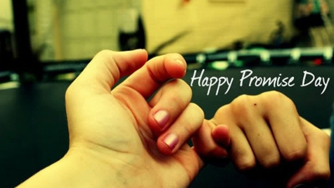 Happy Promise Day 2020 Image, Wallpaper, DP & Pics for Whatsapp | प्रॉमिस डे इमेज 2020 | Promise Wallpapers Girlfriend Boyfriend Wallpaper | Promise Day Quotes Image 