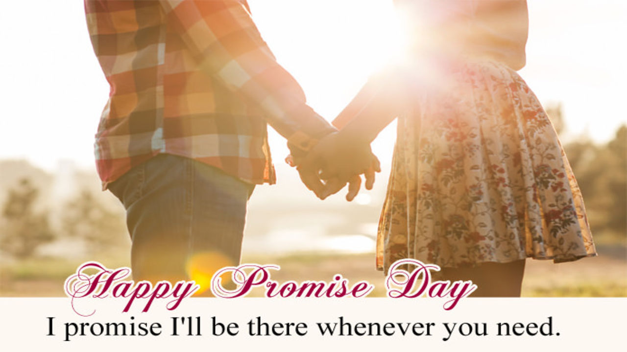 Happy Promise Day 2020 Image, Wallpaper, DP & Pics for Whatsapp | प्रॉमिस डे इमेज 2020 | Promise Wallpapers Girlfriend Boyfriend Wallpaper | Promise Day Quotes Image 