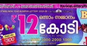 Kerala Christmas (Xmas) New Year Bumper Lottery BR-71 Today Results 10 Feb 2020, Kerala State Christmas New Year Bumper Lottery BR-71 Today Result 2020 LIVE