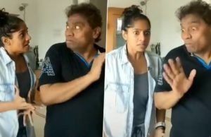 Johny Lever & Jamie Lever's First Comedy Video on Tik Tok, Won't Stop Laughing | Johnny Lever Video Went Viral | जॉनी लीवर की बेटी जैमी लीवर से क्यों हुई लड़ाई