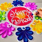 Holi Rangoli Designs Pattern With Video 2020 By This Method You Can Create the Best Colorful Flower Rangoli. Make Special Rangoli  by Watching Tutorial Video