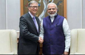 Microsoft founder Bill Gates has praised Prime Minister Narendra Modi's leadership for the efforts being made to combat Corona virus infection (Covid 19) in India.