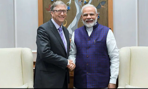 Microsoft founder Bill Gates has praised Prime Minister Narendra Modi's leadership for the efforts being made to combat Corona virus infection (Covid 19) in India.