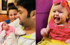 Kapil Sharma Daughter Anayras Cute Beautiful Latest Pics and News लाल रंग की चूड़ियों और पीले रंग के लहंगा-चुन्नी में दिख रही है बहुत अधिक क्यूट तस्वीर देख नहीं रोक पाएंगे