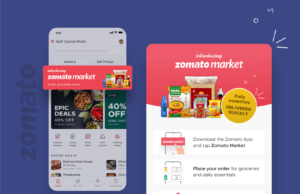 Zomato Market, Lockdown India, Coronvirus It has been announced by the Zomato company that it has started delivering groceries to more than 80 cities.