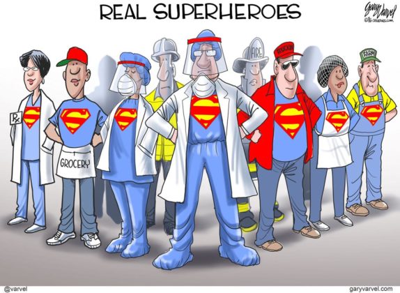 Coronavirus Lockdown in Real Superhero: कोरोना के समय में असली हीरो कौन
