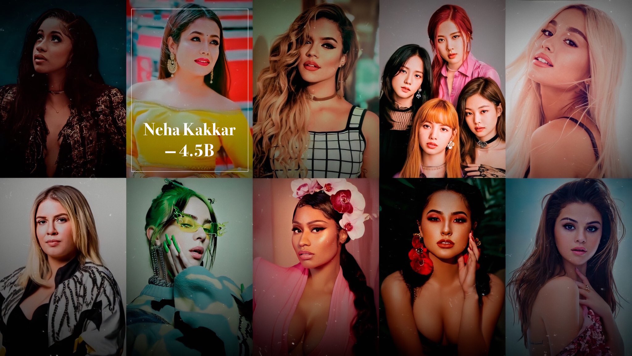 Neha Kakkar Got 2Nd Rank In Ex Acts Charts List 2019 Neha Kakkar Did Wonders, Beating International Singers Around the World, Made this Record on YouTube