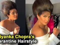Watch Viral Video Priyanka Chopra can be trolled once Again for her Hairstyle, आज से पहले नहीं देखा होगा ऐसा हेयर स्टाइल VIDEO देख हो जायेगे हैरान Lockdown