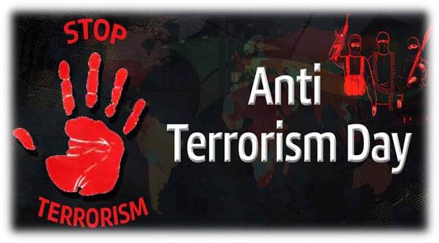 आतंकवाद वि‍‍रोधी दि‍वस क्यों मनाया जाता है ? और उद्देश्य - Anti Terrorism Day Poem Shayari