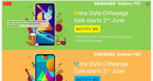 Samsung Galaxy M01 & Galaxy M11 Smartphone Review in Hindi Price in India Specification Features Processor Camera RAM Storage Battery Sale Price सभी जानकारी हिंदी में