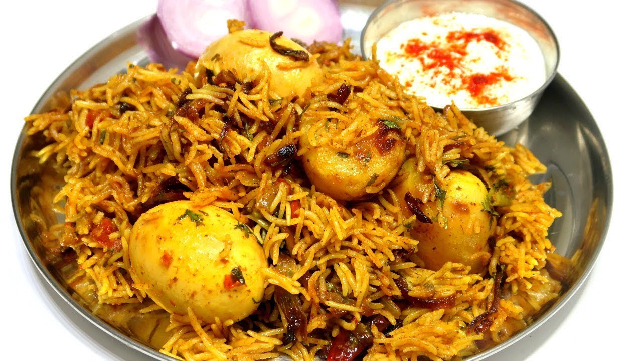 Restaurant Style Egg Biryani Recipe, Egg Biryani Recipe, Easy Biryani Recipe, Step by Step Egg biryani in a Pressure cooker, Bengali Style Anda Biryani, Dinner Biryani, Hyderabadi Egg Biryani