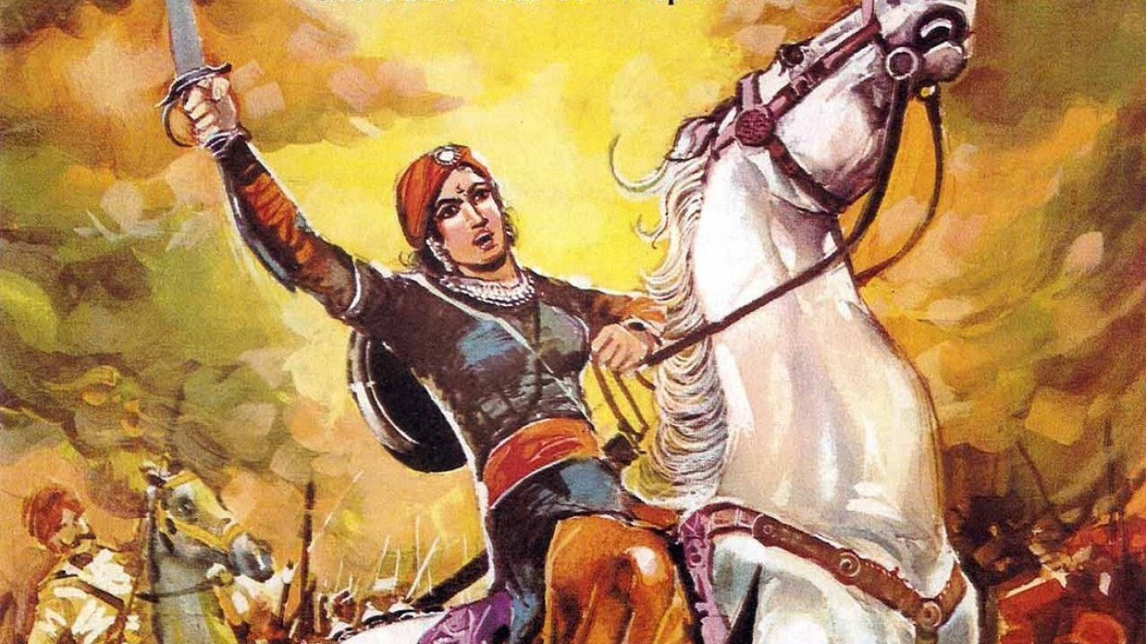 Best Collection of Jhansi Ki Rani Laxmi Bai Shayari Status Dialogues Quotes in Hindi for Whatsapp Facebook Instagram with HD Images, झाँसी की रानी लक्ष्मीबाई शायरी