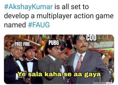 v=फौजी मेमेस, Faug meme, FauG game memes, Fau g memes, Fauji game memes,  Fogg memes, Pubg Ban memes, Fauji Game Memes in Hindi, FAU-G Funny Memes  Images, फौजी फनी मीम्स | Dekh