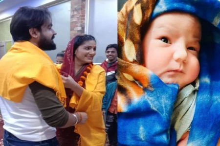 Haryanvi Singer Sapna Choudhary Shares First Picture Baby Boy Viral on Social Media | सपना चौधरी के बच्चे की पहली तस्वीर आई सामने, सोशल मीडिआ पर हो रही है वायरल