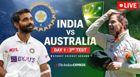 India vs Australia 3rd test Live update Day 1 Australia lost 2nd Wicket Will Pucovski departs | भारत वर्सेस ऑस्ट्रेलिया तीसरा टेस्ट मैच लाइव अपडेट पहला दिन