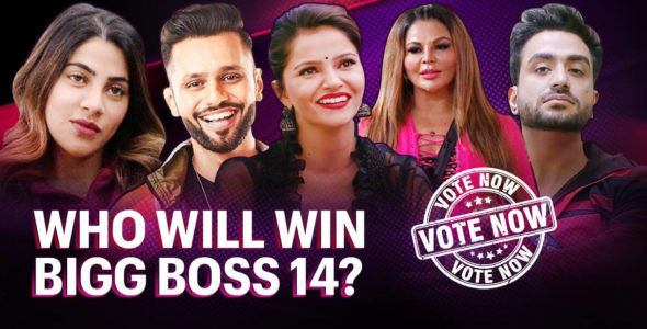 Bigg Boss Season 14 Finale Finalist Contestants Winner Name Rubina Dilaik, Rahul Vaidya, Aly Goni, Rakhi Sawant, and Nikki Tamboli Live Watch in Hindi | बिग बॉस सीजन 14 विनर
