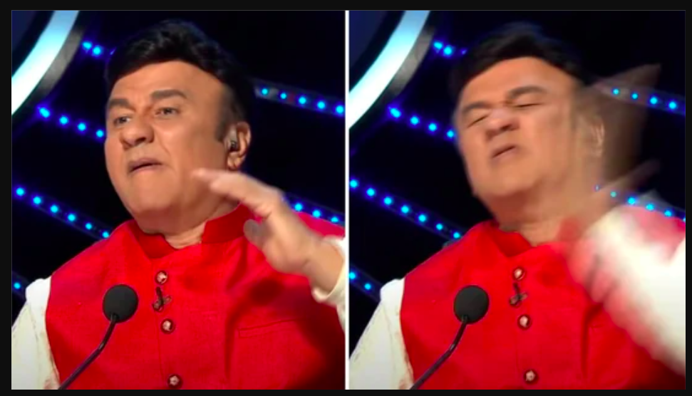 Anu Malik Slapped Himself Constantly Leave Indian Idol Judge Neha Kakkar and Vishal Dadlani In Shock Video Viral | Indian Idol के स्टेज पर ख़ुद को लगातार थप्पड़ मारने लगे अनु मलिक, चिल्लाती रह गईं नेहा कक्कड़