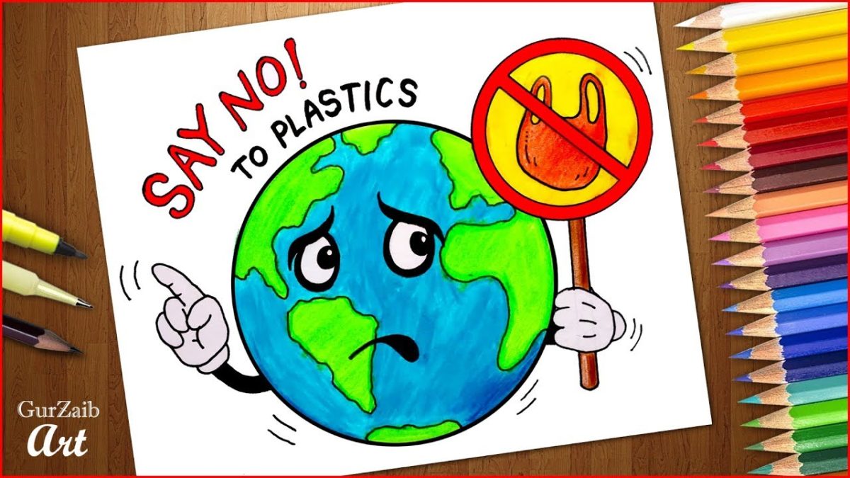 Say No to Plastic Poster Slogans Shayari Status Quotes in Hindi