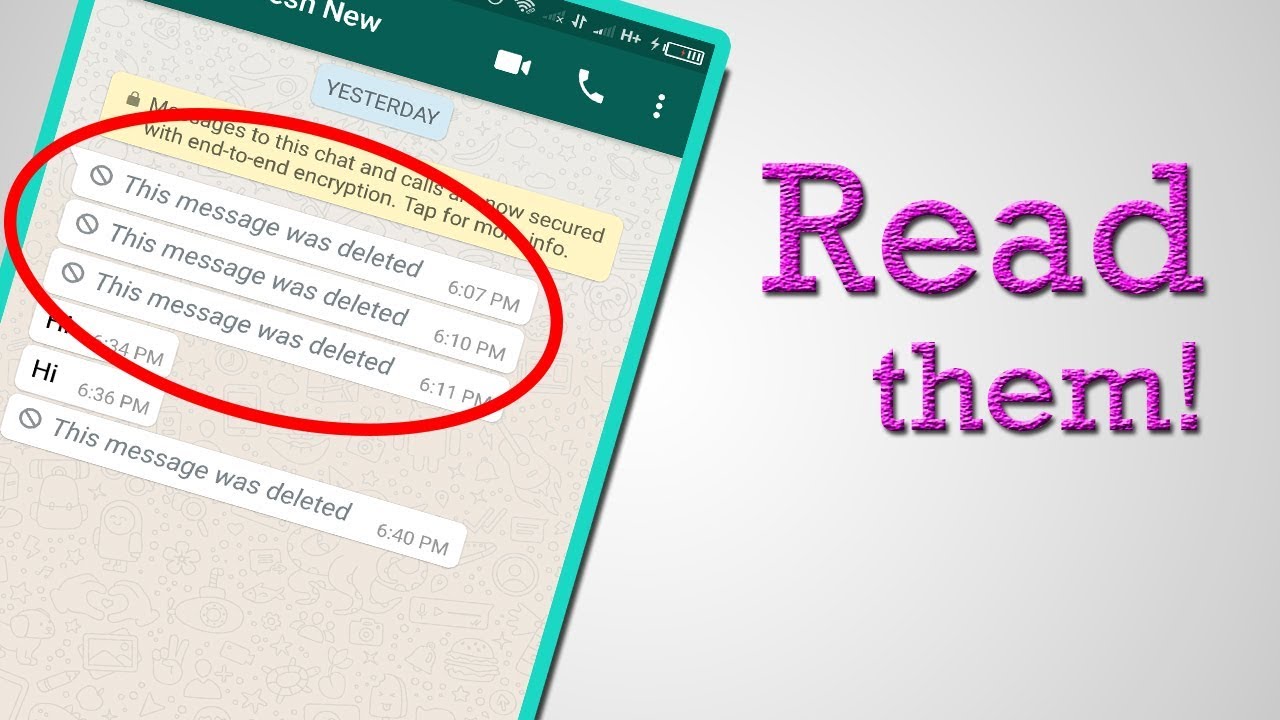 WhatsApp Tips and Tricks 2021 How To See Whatsapp Deleted Messages by Sender Follow Simple Process Step By Step in Hindi | व्हाट्सएप डिलीट मैसेज कैसे पढ़ें ?
