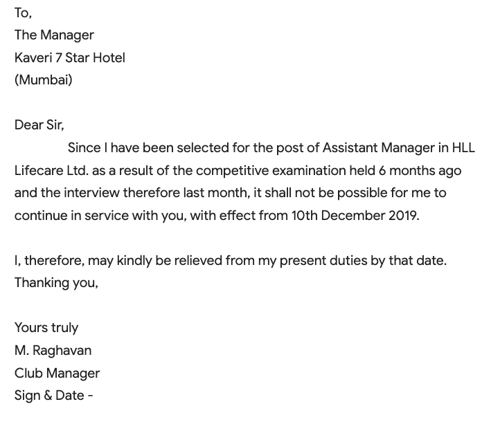 Resignation Letter In Hindi Pdf Onvacationswall