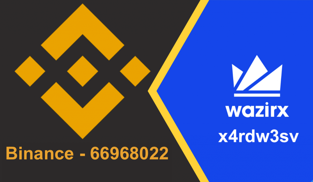 Use This Binance and Wazirx Referral Code to Get 50% Off on Crypto Trading Fees | New Binance and Wazirx users can sign up with the referral id code to get the best bonus.