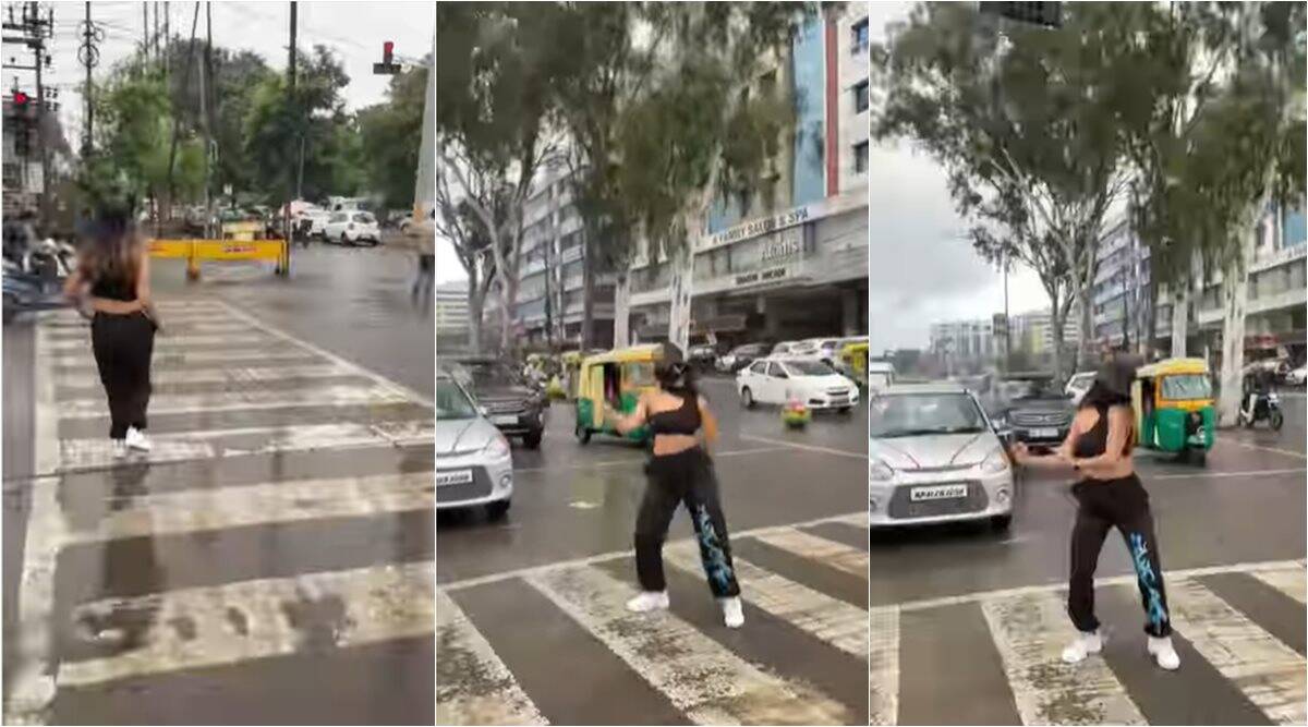 Girl Dancing on Road Traffic light Viral Video of Indore - इंदौर में एक traffic signal पर एक model के नाचने का video social media पर viral होने के बाद राज्य के गृह मंत्री Narottam Mishra ने करवाई के आदेश दिए