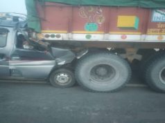 NH-12 Nimodiya Turned Chaksu Car & Truck Road Accident News in Hindi