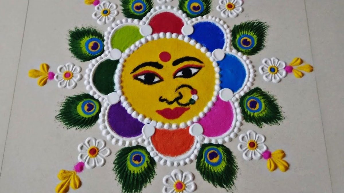 Dussehra Rangoli Designs Images for Simple and Easy Step By Step ...