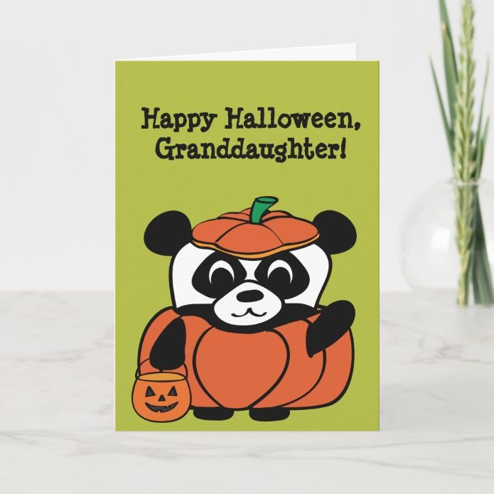 Halloween Panda Wishes & Invitation Greeting Card, Pumpkins Halloween Greeting Card, Scary Scarecrow Theme Happy Halloween Wishes Card, कद्दू हेलोवीन ग्रीटिंग कार्ड