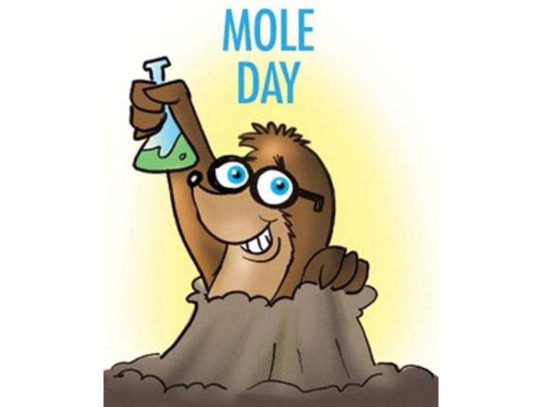 Why is Mole Day celebrated on 23 October in Hindi | Mole Day Quotes Status Shayari Images in Hindi for Whatsapp Fb Insta Twitter Reddit | Mole Day कब और क्यों मनाया जाता है ?