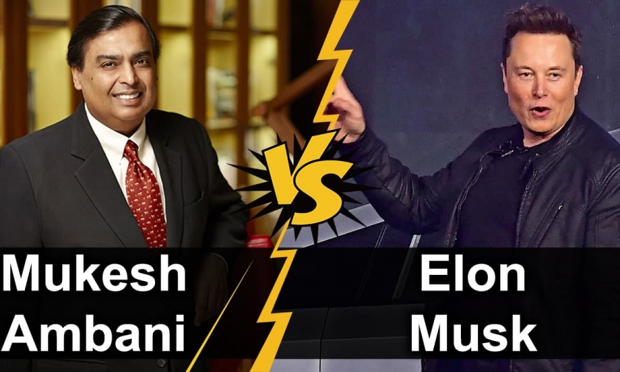 Elon Musk (Starlink) Vs Mukesh Ambani (Reliance Jio) Elon Mask will give cheapest and fastest internet in India? | Elon Musk ने बनाया Jio को टक्कर देने का प्लान, सबसे सस्ती कीमत पर भारतीयों को मिलेगा फास्ट इंटरनेट डेटा : रिपोर्ट