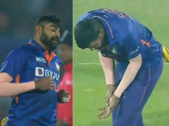 INDIA VS NEW ZEALAND Mohammed Siraj Injury Viral Video Watch | भारत और न्यूजीलैंड के बीच बुधवार को खेले गए पहले टी-20 मैच में गेंदबाजी के दौरान मोहम्मद सिराज बुरी तरह से चोटिल हो गए