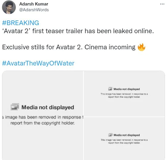 Avatar 2 Teaser Leaked Online | James Cameron's Avatar 2 teaser leaked, action after VIDEO goes viral | जेम्स कैमरून की अवतार2 का टीजर हुआ लीक, VIDEO वायरल होने के बाद एक्शन