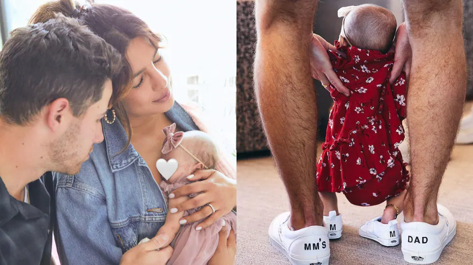 Priyanka Chopra & Nick Jonas's Daughter Malti Marie Photos Images Viral on Twitter Instagram and Other Social Media | Father's Day Special Photos, Priyanka Chopra Daughter Pics