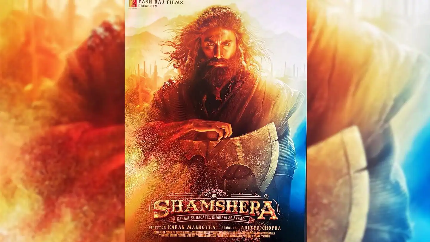 Ranbir Kapoor's lookout in the movie 'Shamshera' | Shamshera Poster Review in Hindi, Shamshera Movie Teaser Release, Shamshera Movie Cast & Release Date More Details in Hindi
