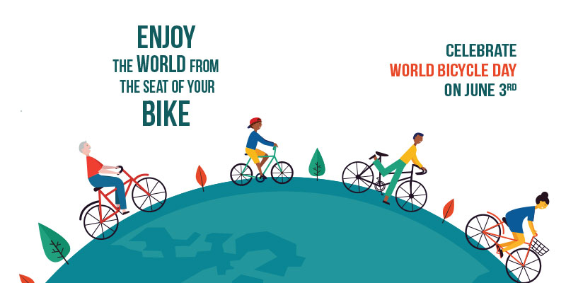 World Bicycle Day Wishes Quotes Shayari Status Caption in Hindi for Everyone & All Social Media | कब और क्यों मनाया जाता है विश्व साइकिल दिवस ? When and why is World Bicycle Day celebrated?
