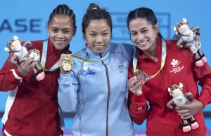 Commonwealth Games 2022 Day 2 Highlights Results Mirabai Bindyarani Sanket Gururaja Birmingham Updates Hindi, 1st Gold Medal For India CWG 2022, मीराबाई ने दिलाया स्वर्ण